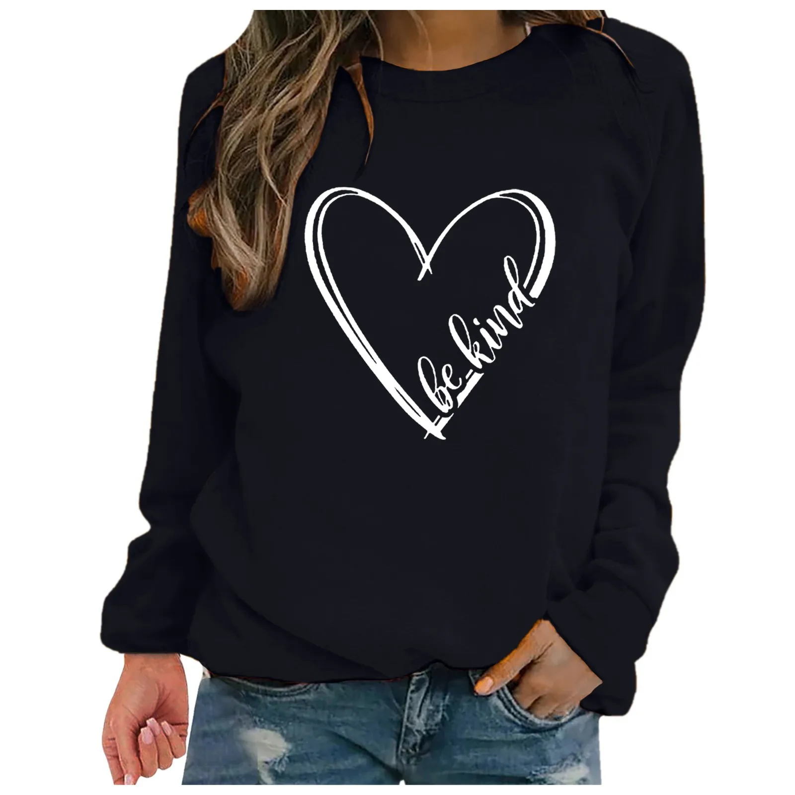 Новинка 2021, женские свитшоты в романтическом стиле с надписью «Love» для женщин и девушек, верхняя одежда, пуловеры, разные цвета 
Новинка 2021, женские свитшоты в романтическом стиле с надписью «Love» для женщин и девушек, верхняя одежда, пуловеры, разные цвета
