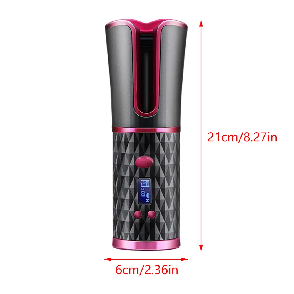Automatic Hair Curler Auto Ceramic Wireless Curling Iron Hair Waver Tongs Beach Waves Iron Curling Wand Air Curler USB Cordless
Automatic Hair Curler Auto Ceramic Wireless Curling Iron Hair Waver Tongs Beach Waves Iron Curling Wand Air Curler USB Cordless