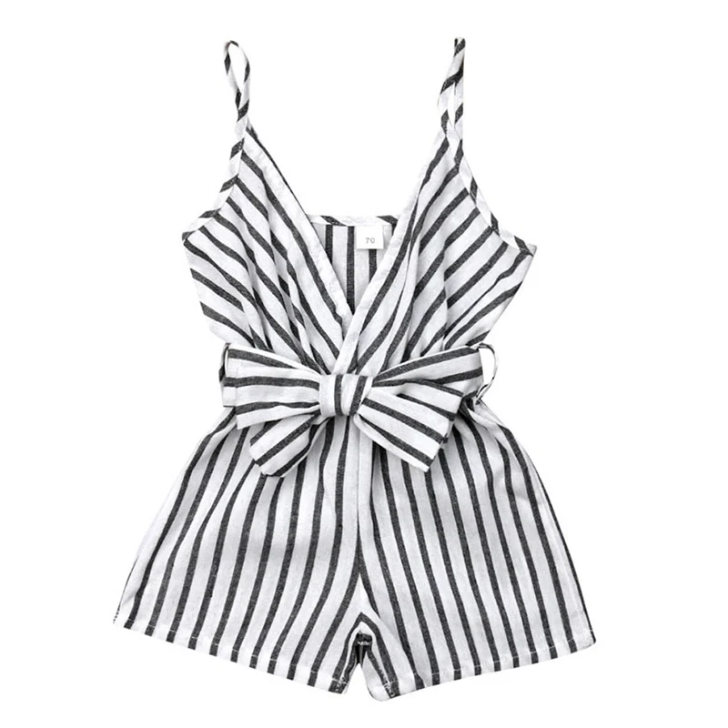 Summer Baby Girl Striped Strap Romper Infant Newborn Kid Jumpsuit Sunsuit Bow Outfit Clothing Baby Girl Clothes
Summer Baby Girl Striped Strap Romper Infant Newborn Kid Jumpsuit Sunsuit Bow Outfit Clothing Baby Girl Clothes