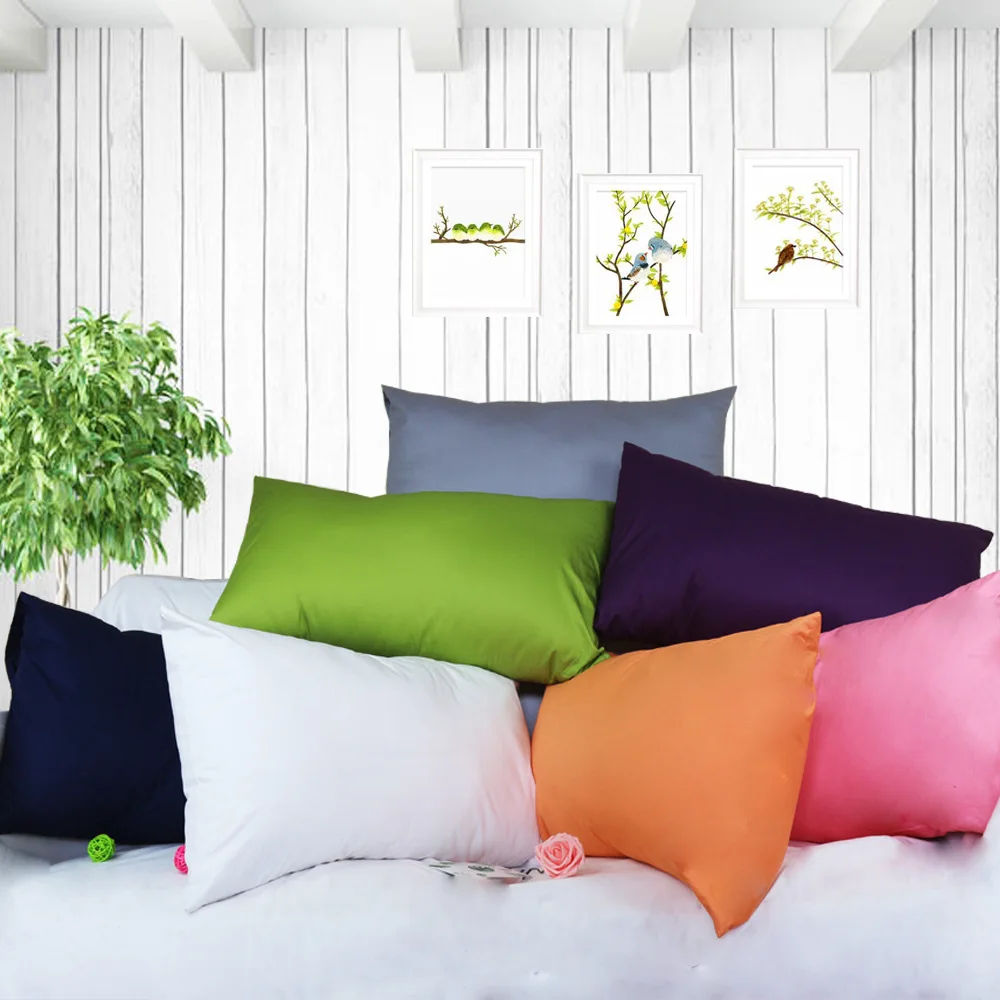 Solid Color Envelope Pillowcase Soft Breathable Cotton Twill Sofa Bedroom Cushion Cover Pillow Case Long Pillow Cover
Solid Color Envelope Pillowcase Soft Breathable Cotton Twill Sofa Bedroom Cushion Cover Pillow Case Long Pillow Cover