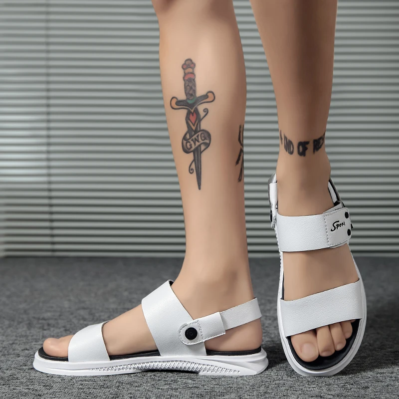 Slide Sandals Men Sandalia Rasteira Sandalias Cuero Hombre Sandals Outdoor Shoes Men Summer Sandale Homme Ete De Verano Para
Slide Sandals Men Sandalia Rasteira Sandalias Cuero Hombre Sandals Outdoor Shoes Men Summer Sandale Homme Ete De Verano Para