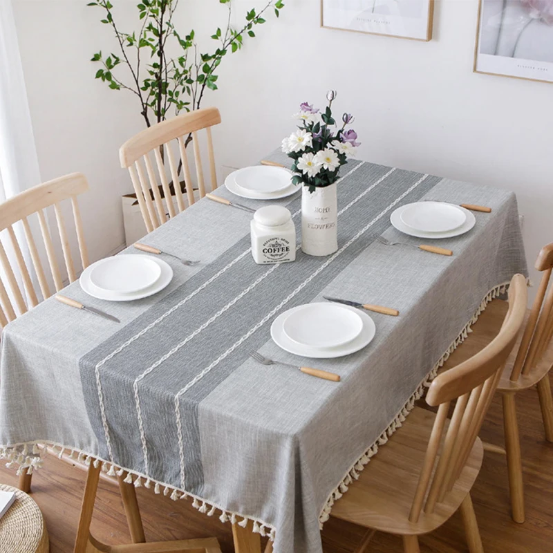 Rushed Japanese-Style Decorative Linen Tablecloth With Tassels Waterproof And Oil-Proof Thickened Rectangular Cover Table
Rushed Japanese-Style Decorative Linen Tablecloth With Tassels Waterproof And Oil-Proof Thickened Rectangular Cover Table