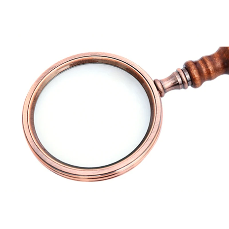 Large metal 10 times wooden handle handheld magnifier high-end optical glass ebony retro collection gift reading tool
Large metal 10 times wooden handle handheld magnifier high-end optical glass ebony retro collection gift reading tool