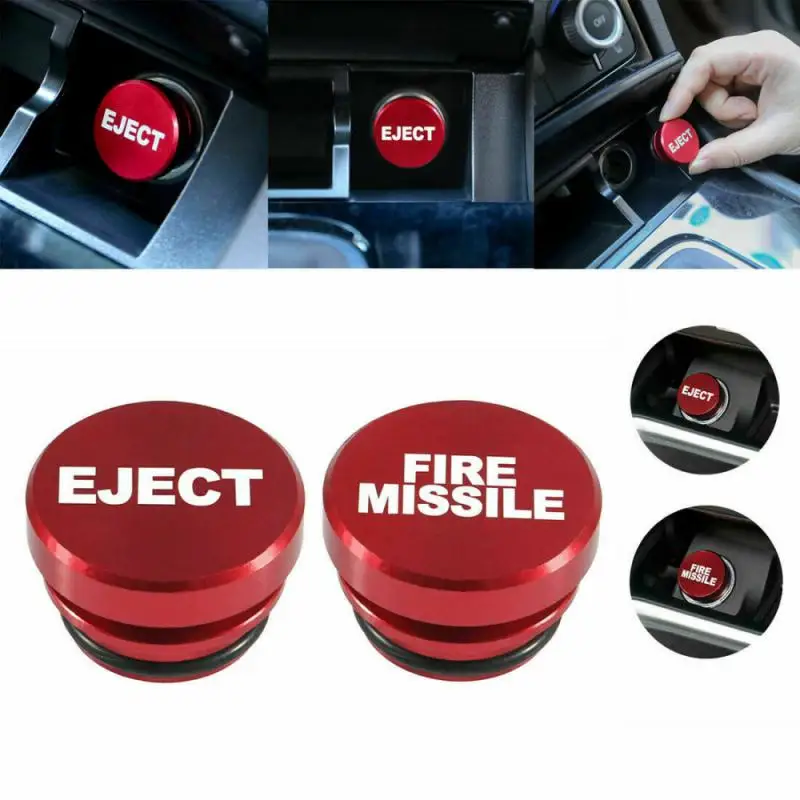 12V Universal Car Cigarette Lighter Button Cover Accessories Fire Missile Eject Button Car Cigarette Lighter Plug
12V Universal Car Cigarette Lighter Button Cover Accessories Fire Missile Eject Button Car Cigarette Lighter Plug
