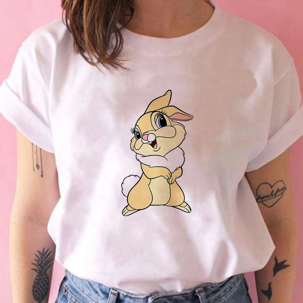 Disney Bambi Women T Shirts Urbano O-Neck Art Printing Short Sleeve Yellow Rabbit Creative T-shirt Casual Oversize Tshirt
Disney Bambi Women T Shirts Urbano O-Neck Art Printing Short Sleeve Yellow Rabbit Creative T-shirt Casual Oversize Tshirt