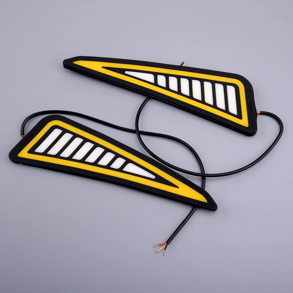 2Pcs Universal DRL LED Daytime Running Light Driving Turn Signal Car White/Amber
2Pcs Universal DRL LED Daytime Running Light Driving Turn Signal Car White/Amber