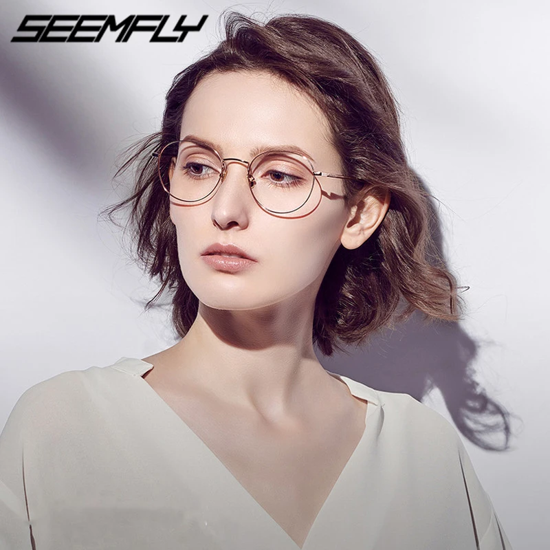Очки для чтения Seemfly в металлической овальной оправе для мужчин и женщин, оптические аксессуары для дальнозоркости с прозрачными линзами с ...
Очки для чтения Seemfly в металлической овальной оправе для мужчин и женщин, оптические аксессуары для дальнозоркости с прозрачными линзами с ...