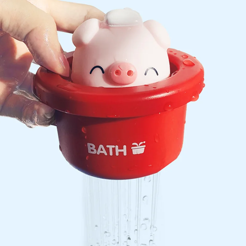 Cute Pig Animal Bath Toys Water Spray Shower Game Bath Baby Toy for Children Swimming Bathroom Bathing Shower Kids Toy
Cute Pig Animal Bath Toys Water Spray Shower Game Bath Baby Toy for Children Swimming Bathroom Bathing Shower Kids Toy
