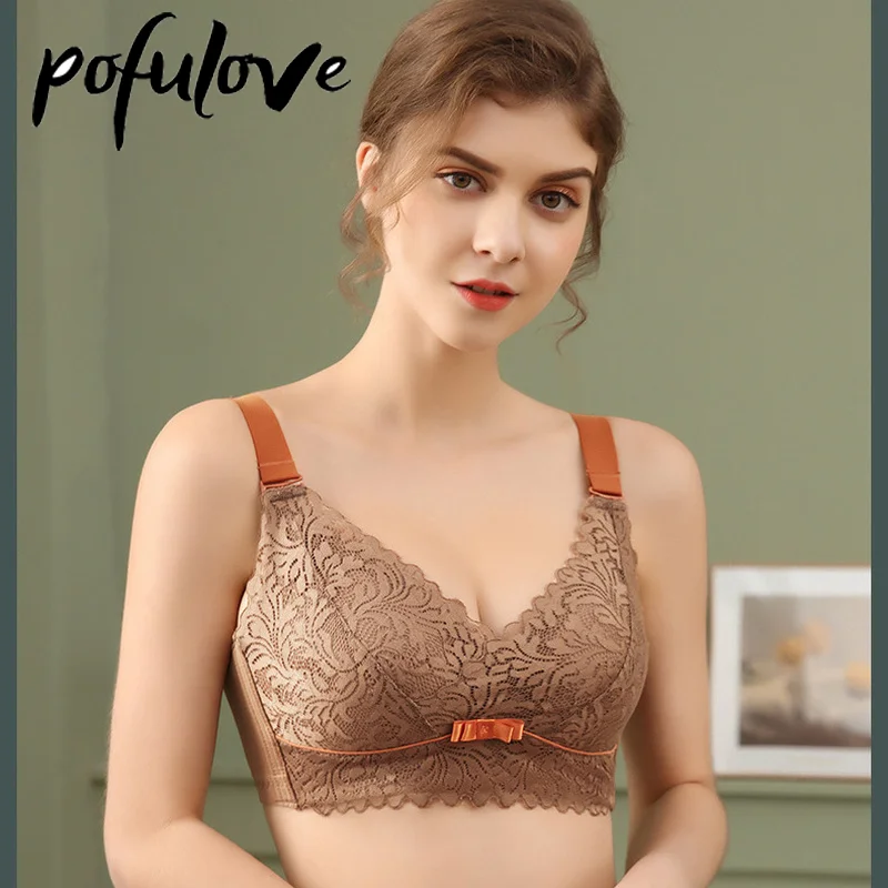 Ropa Interior Femenina Wire Free Bra Sexy Latex Bras Plus Size Breast Retraction Anti Sagging Gathered Bra for Women
Ropa Interior Femenina Wire Free Bra Sexy Latex Bras Plus Size Breast Retraction Anti Sagging Gathered Bra for Women