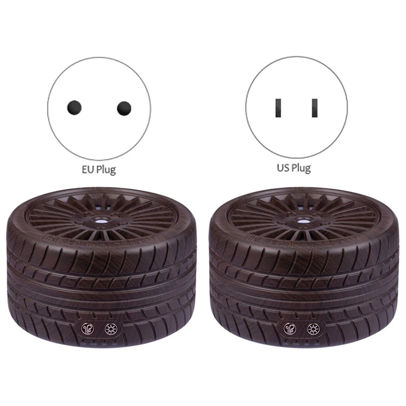 Tire Oil Aroma Diffuser Air Humidifier Dark Wood Grain Ultrasonic Air Purification Household Aromatherapy Maker
Tire Oil Aroma Diffuser Air Humidifier Dark Wood Grain Ultrasonic Air Purification Household Aromatherapy Maker