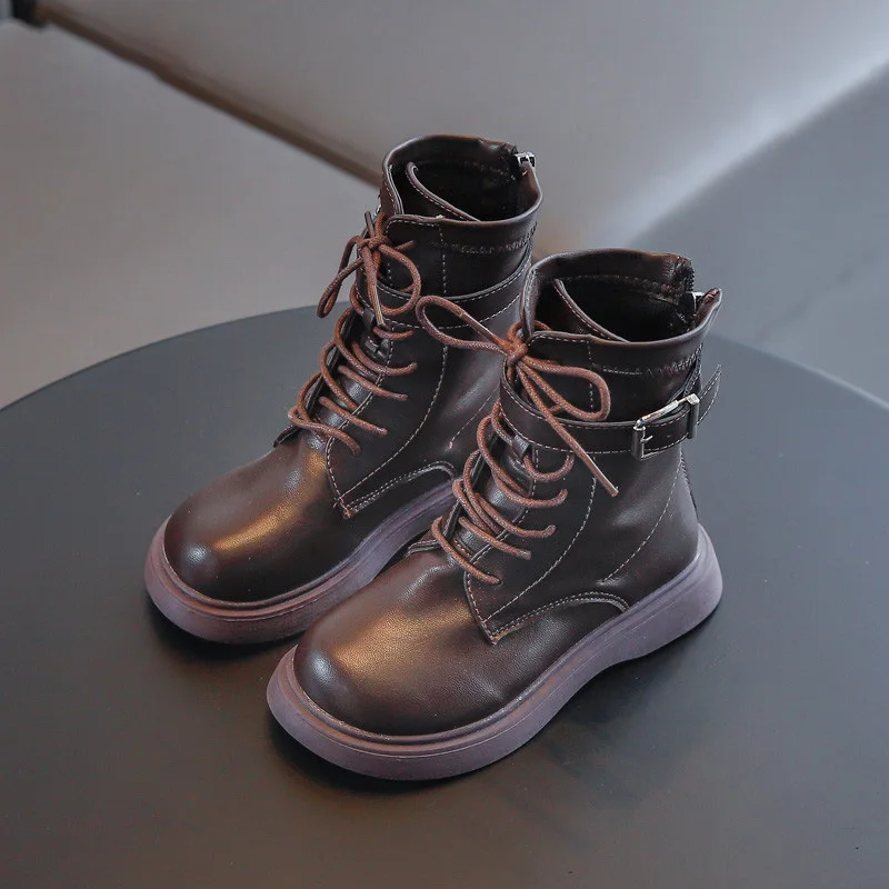 Girls' Fashion Mid-Tube Boots Knight Boots Big Children's Zipper White Short Boots Autumn New Non-Slip Girl Children's Boots
Girls' Fashion Mid-Tube Boots Knight Boots Big Children's Zipper White Short Boots Autumn New Non-Slip Girl Children's Boots