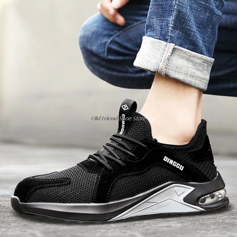 Lightweight Shoes Safety Boots Working Shoes For Men Sneakers Breathable Shoes Steel Toe Cap Botos Anti-Smashing Boot Protective
Lightweight Shoes Safety Boots Working Shoes For Men Sneakers Breathable Shoes Steel Toe Cap Botos Anti-Smashing Boot Protective