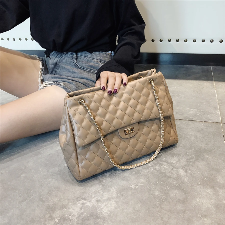 High Quality Women Pu Leather Shoulder Bag Fashion Designer Ladies Messenger Bags New Luxury Female Large Capacity Crossbody Bag
High Quality Women Pu Leather Shoulder Bag Fashion Designer Ladies Messenger Bags New Luxury Female Large Capacity Crossbody Bag