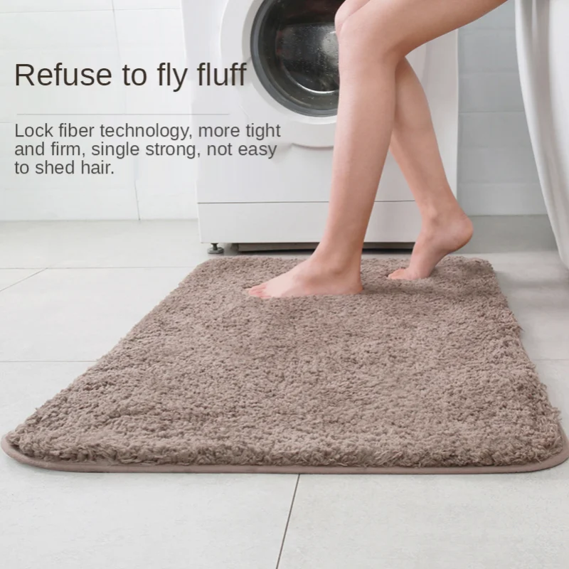 With suctionThicker Shaggy Bathroom Mat Set Absorbent Machine Washable Fit Toilet Bathtub Living Room Door Bathroom Carpet
With suctionThicker Shaggy Bathroom Mat Set Absorbent Machine Washable Fit Toilet Bathtub Living Room Door Bathroom Carpet