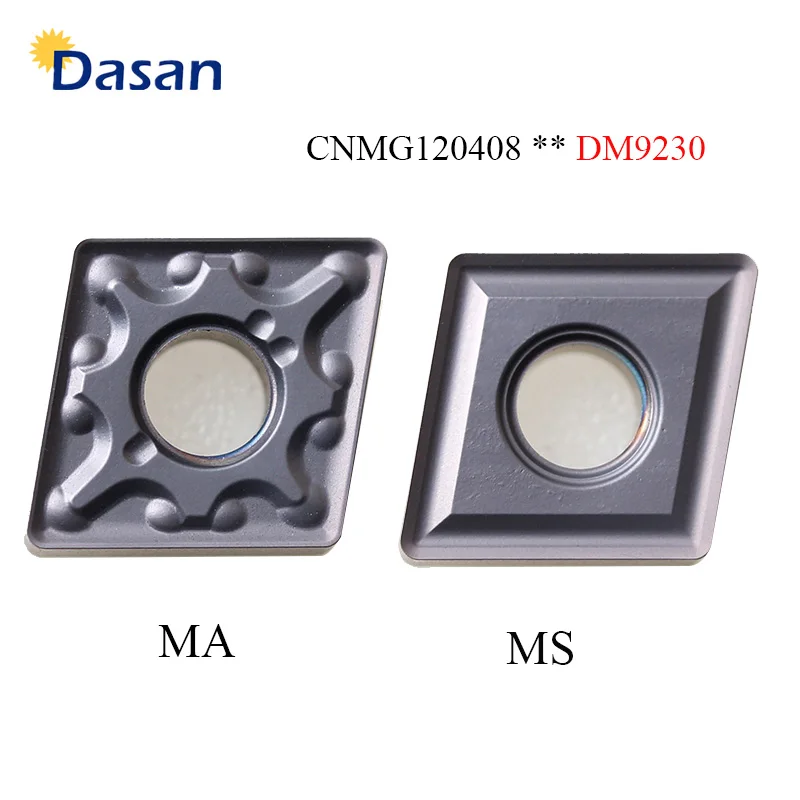 10PCS CNMG120404 HA DM9030 Tungsten Carbide Inserts CNMG120408 HS MQ MS Turning Tools CNC Lathe Cutter for Stainless Steel
10PCS CNMG120404 HA DM9030 Tungsten Carbide Inserts CNMG120408 HS MQ MS Turning Tools CNC Lathe Cutter for Stainless Steel