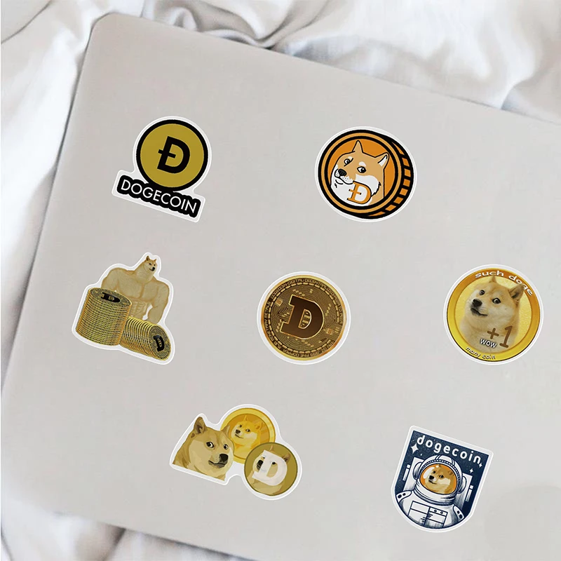 10/50Pcs/set Funny Cartoon Dogecoin Commemorative Coin Stickers For Motorcycle Notebook Computer Car Children's Toys Decal
10/50Pcs/set Funny Cartoon Dogecoin Commemorative Coin Stickers For Motorcycle Notebook Computer Car Children's Toys Decal