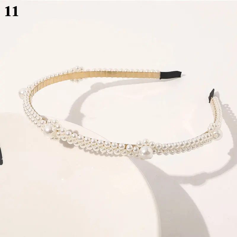 Korean Simulation Pearl Women Hairbands Handmade Bow Flower Headband For Girl Hair Accessories Fashion Wedding Jewelry
Korean Simulation Pearl Women Hairbands Handmade Bow Flower Headband For Girl Hair Accessories Fashion Wedding Jewelry