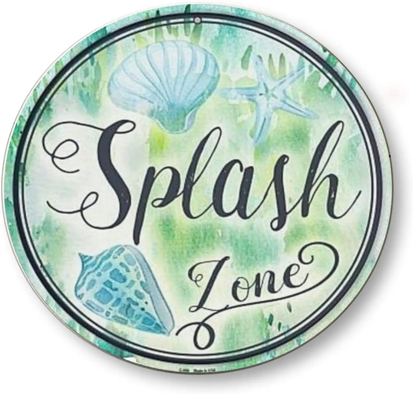 Knitted splash zone vintage round tin logo gift, suitable for home and kitchen bar cafe gas station garage 12X12 inches
Knitted splash zone vintage round tin logo gift, suitable for home and kitchen bar cafe gas station garage 12X12 inches