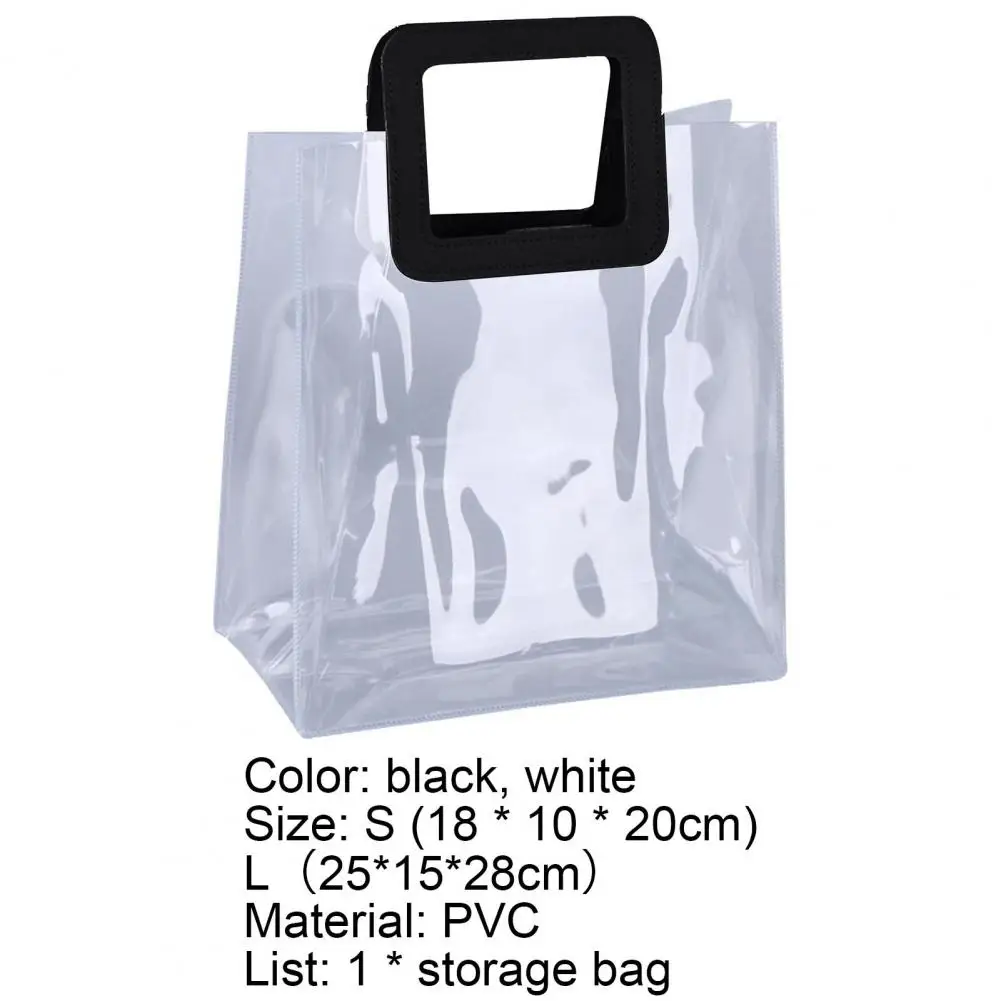 Hot Sales Picnic Bag Transparent Waterproof Eco-friendly Lunch Handbag for Work
Hot Sales Picnic Bag Transparent Waterproof Eco-friendly Lunch Handbag for Work