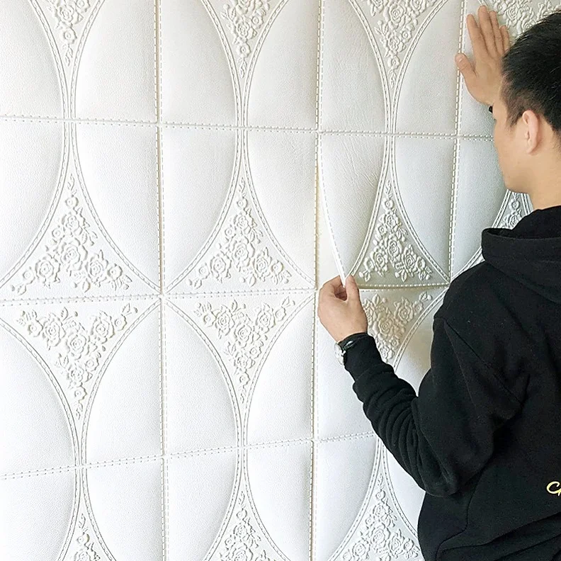 Waterproof 3D Stereo Wall Stickers TV Background Wall Stickers Self-adhesive Bedroom Wallpaper Decoration Stickers
Waterproof 3D Stereo Wall Stickers TV Background Wall Stickers Self-adhesive Bedroom Wallpaper Decoration Stickers
