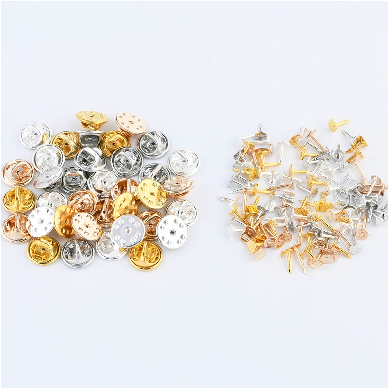 30sets Copper Gold Silver Rhodium Color Brooch Base Holder Butterfly Brooch Pins Badge Holder For Diy jewelry Making Findings
30sets Copper Gold Silver Rhodium Color Brooch Base Holder Butterfly Brooch Pins Badge Holder For Diy jewelry Making Findings