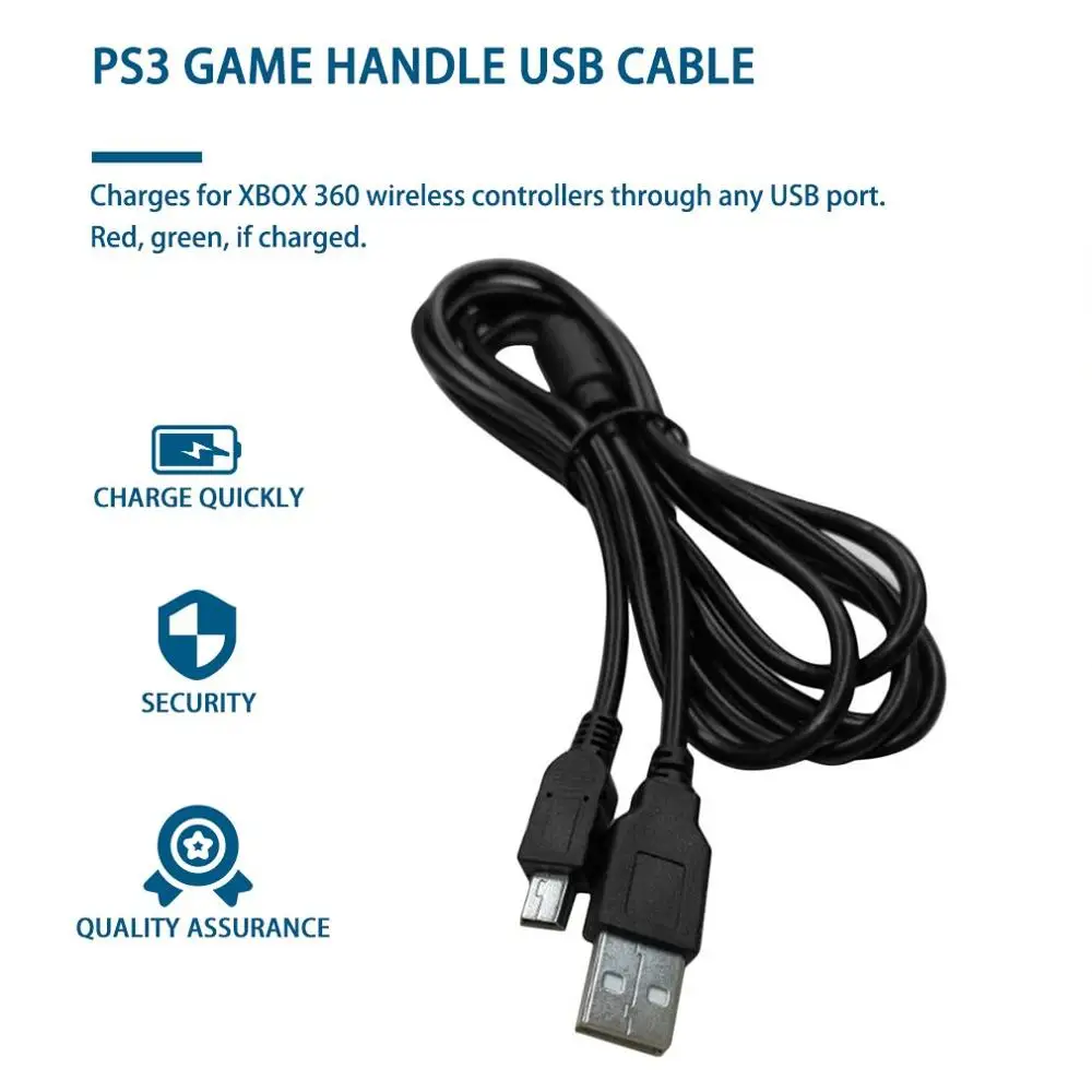 Кабель USB 1 8 м для беспроводного зарядного устройства геймпада передачи данных