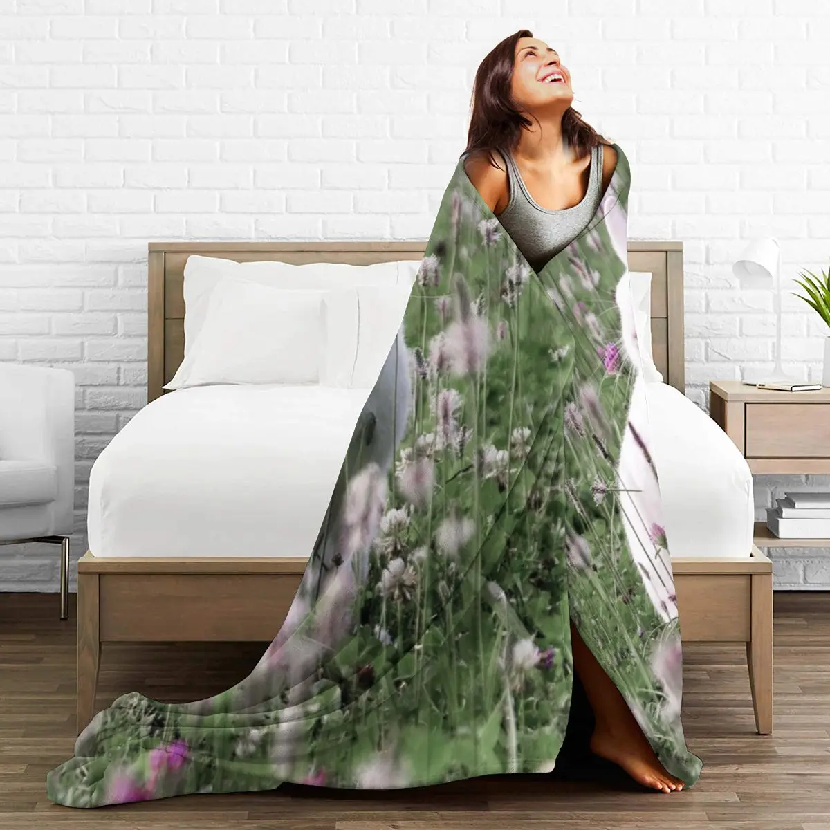 animal Rabbit 3D printing printed blanket bedspread blanket retro bedding square picnic wool soft blanket
animal Rabbit 3D printing printed blanket bedspread blanket retro bedding square picnic wool soft blanket