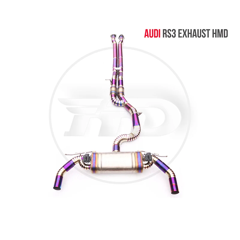 Titanium Alloy Exhaust Pipe Manifold Downpipe for Audi RS3 Auto Replacement Electronic Valve Car Accessories
Titanium Alloy Exhaust Pipe Manifold Downpipe for Audi RS3 Auto Replacement Electronic Valve Car Accessories