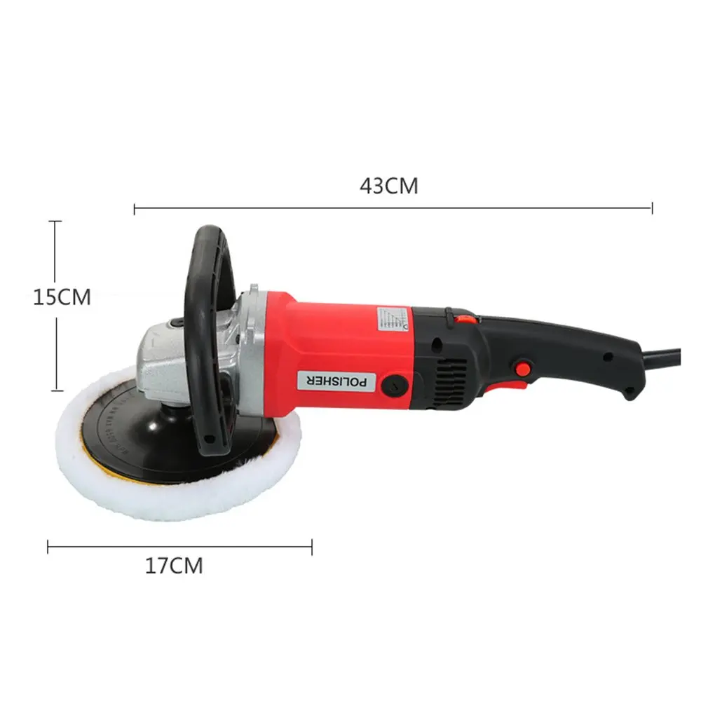 3000RPM Electric Car Grinder Polisher 8 Adjustable Speed Auto Polishing Machine Sanding Waxing Power Tools
3000RPM Electric Car Grinder Polisher 8 Adjustable Speed Auto Polishing Machine Sanding Waxing Power Tools