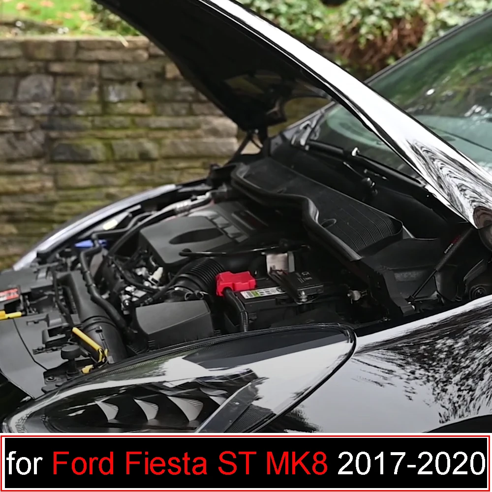 10 комплектов чистый черный цвет для Ford Fiesta ST MK8 2017-2023 передняя крышка капота модифицирующие газовые стойки подъемник
10 комплектов чистый черный цвет для Ford Fiesta ST MK8 2017-2023 передняя крышка капота модифицирующие газовые стойки подъемник