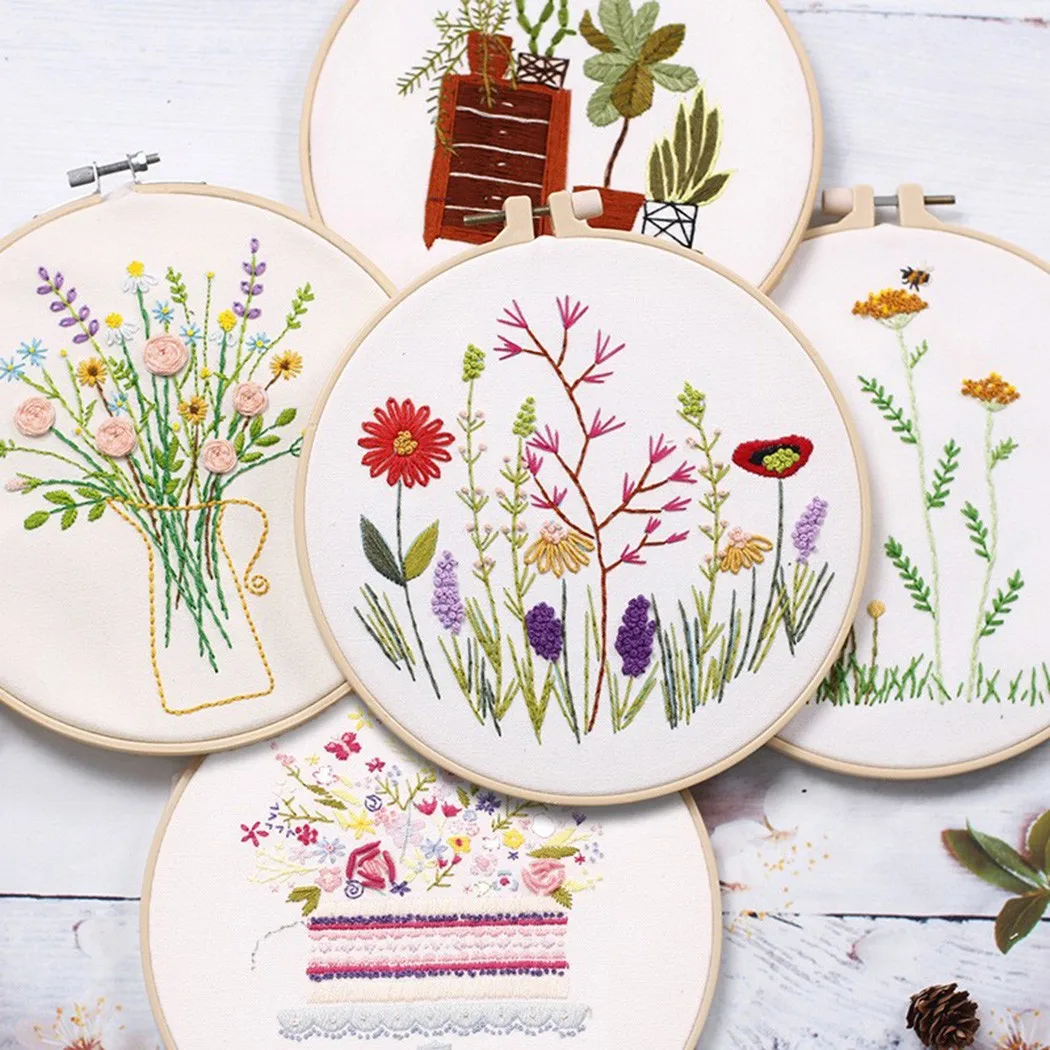 1PCS Embroidery Kit Beginner Needlework Kits Embroidery Set Cross Stitch Series Handwork Needlework Plants Cross Stitch DIY Craf
1PCS Embroidery Kit Beginner Needlework Kits Embroidery Set Cross Stitch Series Handwork Needlework Plants Cross Stitch DIY Craf