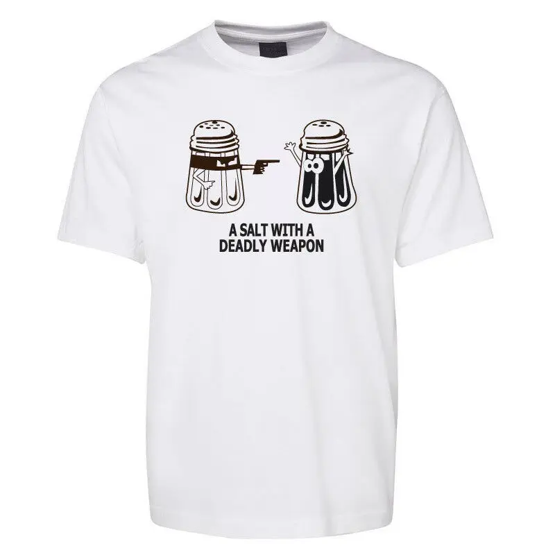 Новинка, забавная футболка черного цвета с изображением соли для мужчин и женщин, летние футболки большого размера, Детские футболки для ма... 
Новинка, забавная футболка черного цвета с изображением соли для мужчин и женщин, летние футболки большого размера, Детские футболки для ма...