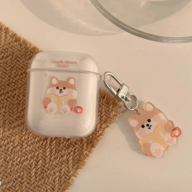 Look book dog with stand holder earphone case shell cute cartoon hearphone cover for apple airpod pro 3 cases for airpods 2/1
Look book dog with stand holder earphone case shell cute cartoon hearphone cover for apple airpod pro 3 cases for airpods 2/1