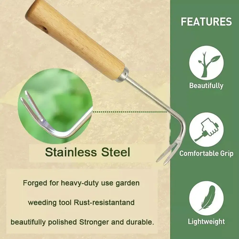 Garden Weeder Tools Grass Puller Garden Weeding Hook Weed Grass Root Remover For Backyard Farm Planting Weeder Hand Tools G1e9
Garden Weeder Tools Grass Puller Garden Weeding Hook Weed Grass Root Remover For Backyard Farm Planting Weeder Hand Tools G1e9