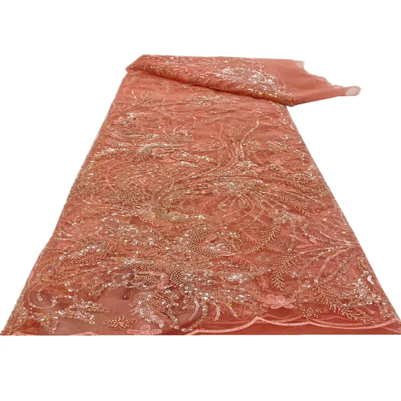 African Beaded Lace Fabric 2021 High Quality Lace Nigerian French Lace Fabric Tulle Embroidery 5 Yards Dress Party rof-475
African Beaded Lace Fabric 2021 High Quality Lace Nigerian French Lace Fabric Tulle Embroidery 5 Yards Dress Party rof-475