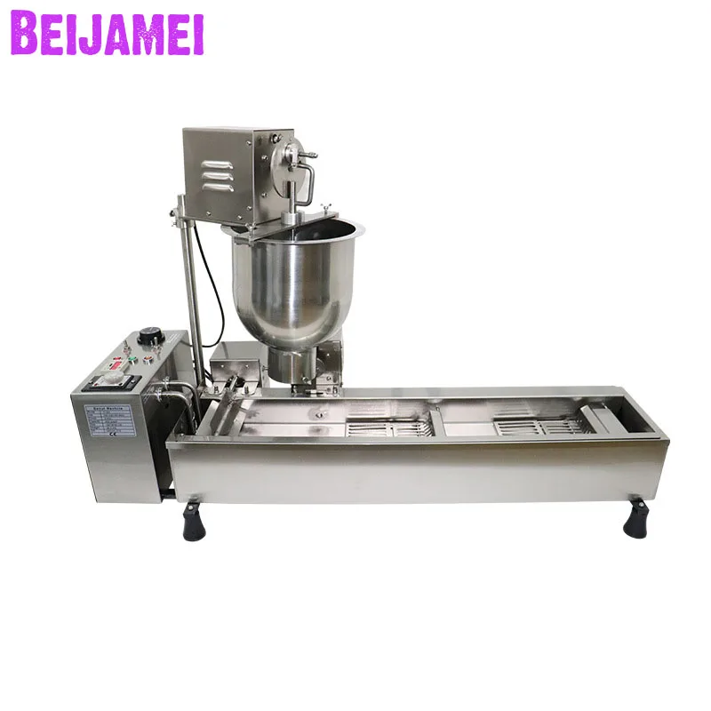 

BEIJAMEI 101 Automatic Donut Machine Mini Donut Maker Fryer Commercial Donut Making Machines for Sale