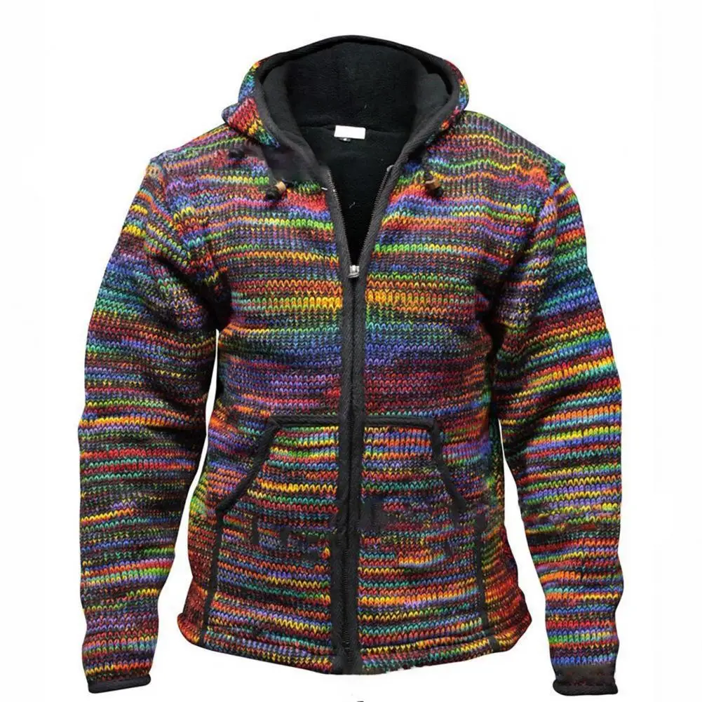 Jacket Cardigan Trendy Men Casual Knitted Coat Jacket Elastic Thickened Knitted Cardigan
Jacket Cardigan Trendy Men Casual Knitted Coat Jacket Elastic Thickened Knitted Cardigan