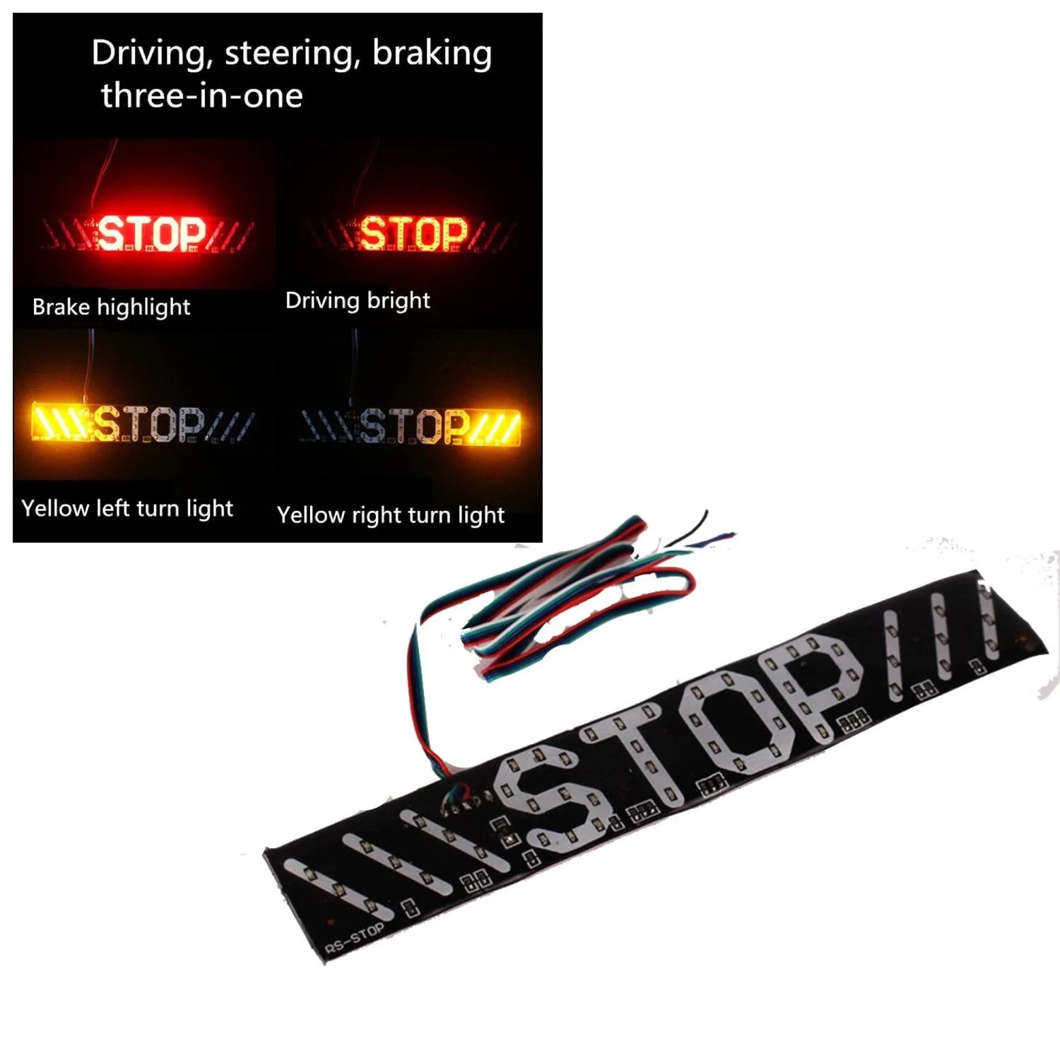 1pc Motorcycle LED Light Brake Indicator Light Turn Signal Driving Tail Light DC 12V Universal Warning Light Driving Light
1pc Motorcycle LED Light Brake Indicator Light Turn Signal Driving Tail Light DC 12V Universal Warning Light Driving Light