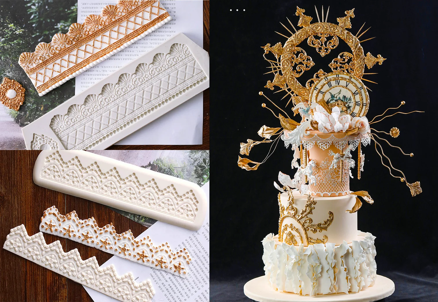 

Инструменты для украшения торта DIY Sugarcraft силиконовая форма барокко рельеф формы для мастики конфеты глина силиконовая помадка форма для торта шоколад