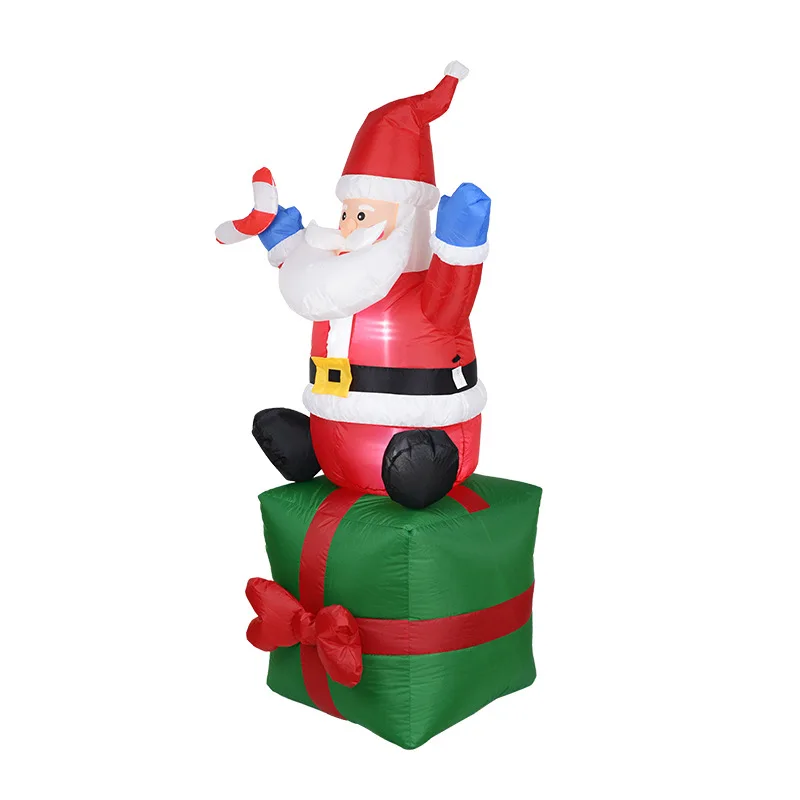 1.8M Christmas Santa Claus Inflatable Model Doll Gift for Kids Outside Christmas Decoration for Yard
1.8M Christmas Santa Claus Inflatable Model Doll Gift for Kids Outside Christmas Decoration for Yard