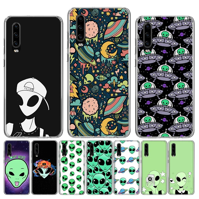 Cartoons Funny Alien space Silicone Case For Huawei P40 P30 P20 Mate 30 20 10 P10 Pro+ lite P Smart Z Plus + 2019 2018 Cover
Cartoons Funny Alien space Silicone Case For Huawei P40 P30 P20 Mate 30 20 10 P10 Pro+ lite P Smart Z Plus + 2019 2018 Cover