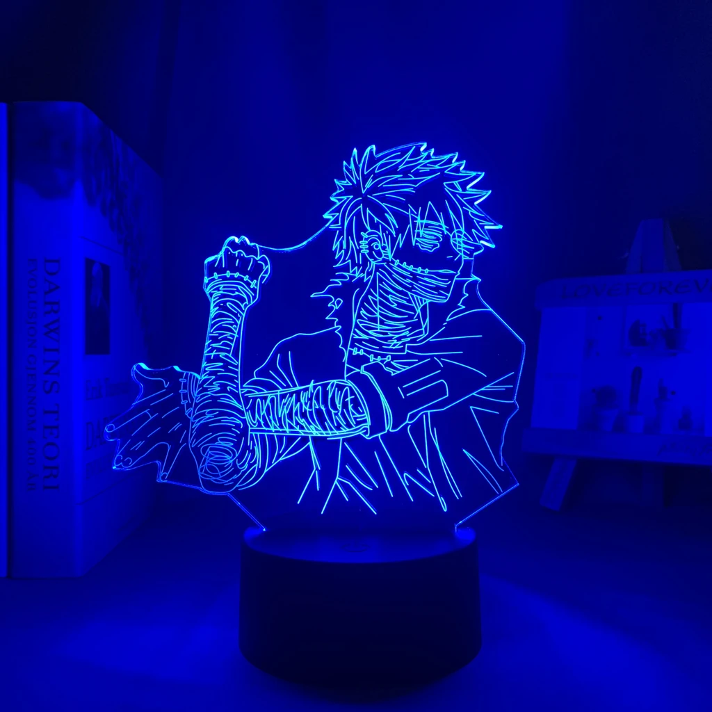 3d Lamp Anime My Hero Academia Dabi Lamp for Bedroom Decoration Birthday Gift Toya Todoroki Led Night Light
3d Lamp Anime My Hero Academia Dabi Lamp for Bedroom Decoration Birthday Gift Toya Todoroki Led Night Light