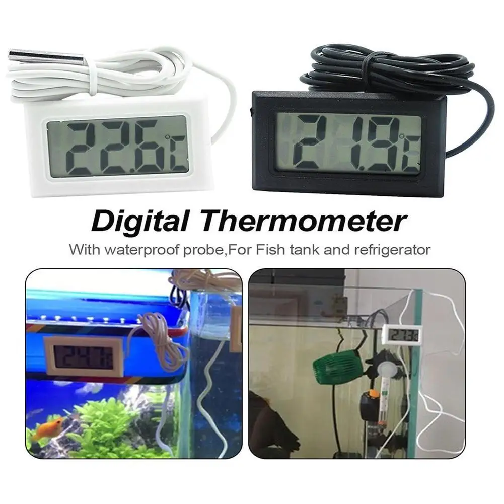 Mini LCD Digital Thermometer Hygrometer Temperature Temperature Cable Instruments Meter Convenient Humidity Gauge Indoor Se O4T2
Mini LCD Digital Thermometer Hygrometer Temperature Temperature Cable Instruments Meter Convenient Humidity Gauge Indoor Se O4T2