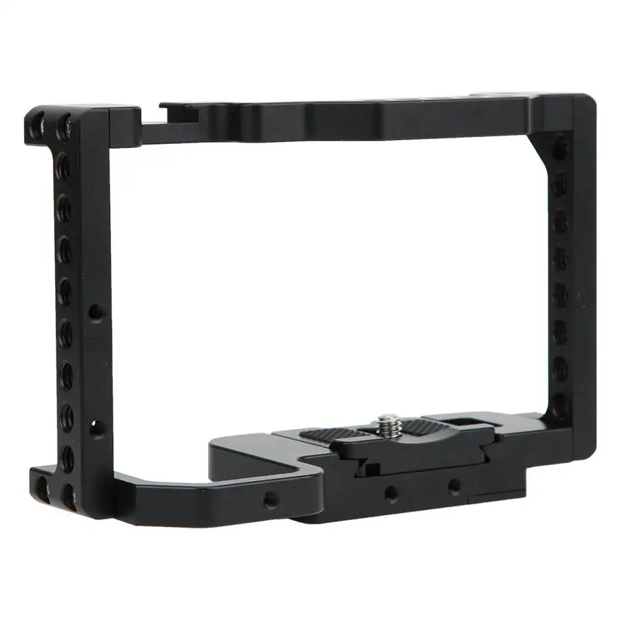 Photography Camera Cage Video Film Movie Making Stabilizer 1/4" 3/8" Screw Cold Shoe Mount for Sony A6500/A6400 Camera
Photography Camera Cage Video Film Movie Making Stabilizer 1/4" 3/8" Screw Cold Shoe Mount for Sony A6500/A6400 Camera
