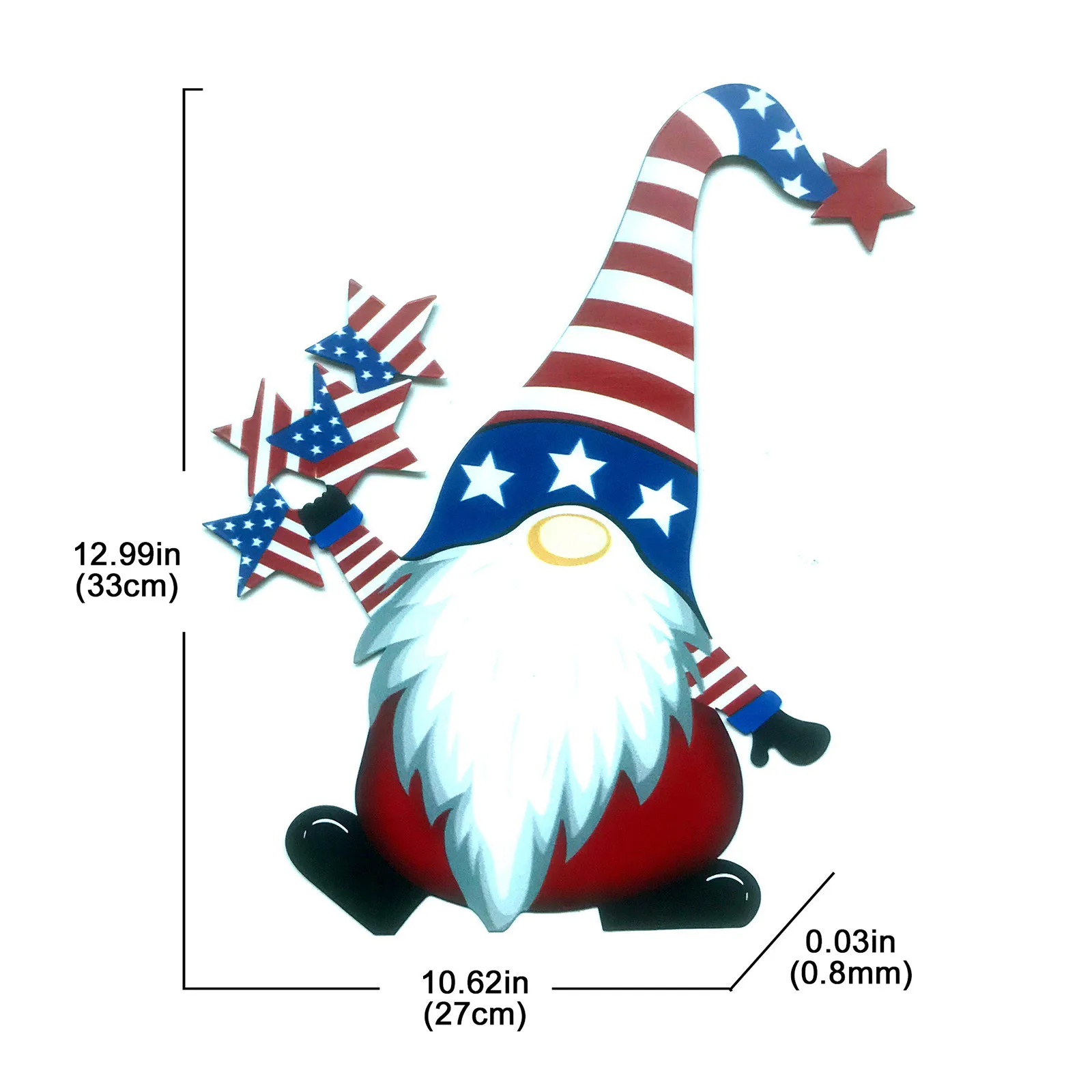 Independence Day Home Decoration Accessories Garden Art Outdoor Garden Backyard Branch Metal Animal Decoration Gift
Independence Day Home Decoration Accessories Garden Art Outdoor Garden Backyard Branch Metal Animal Decoration Gift