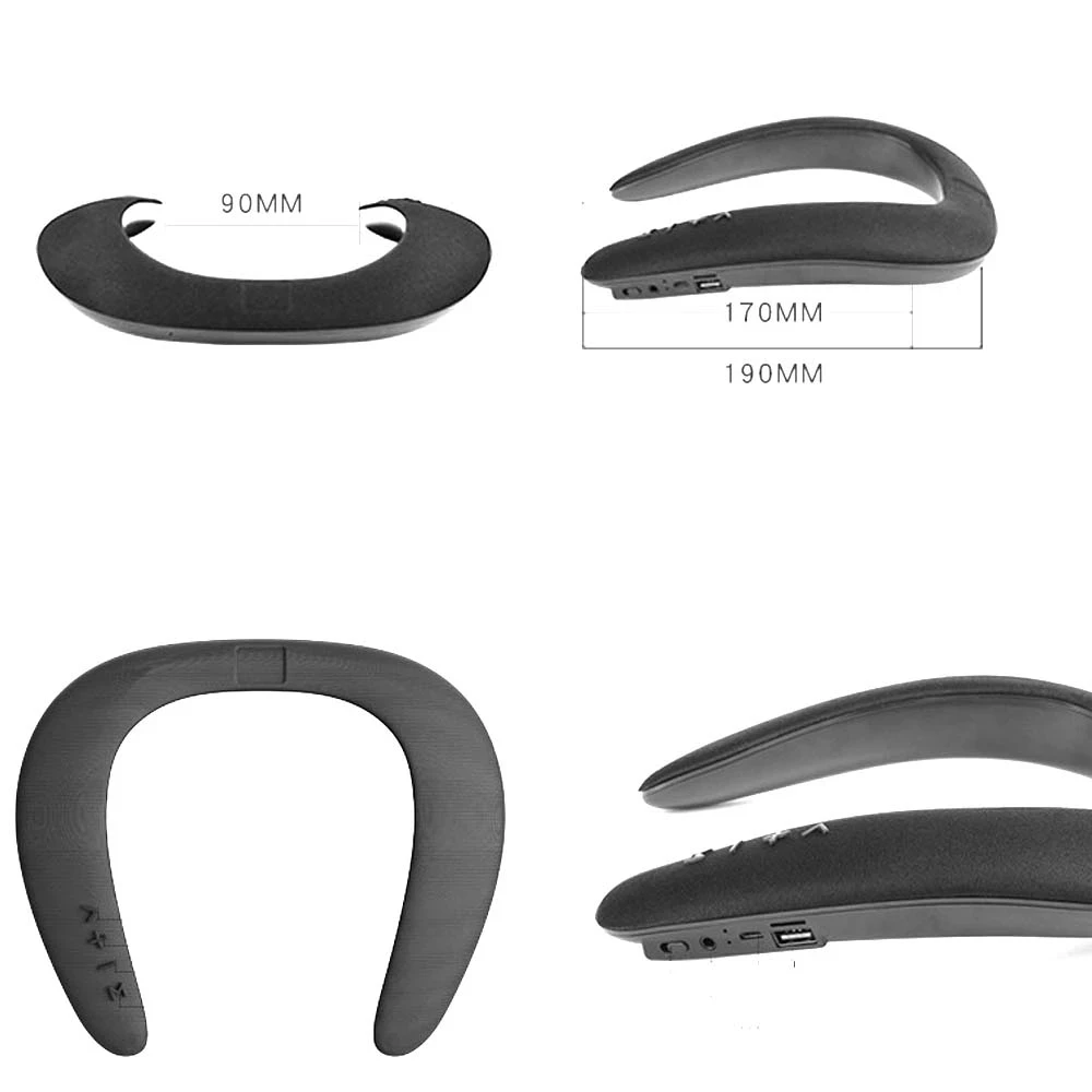 Neckband Bluetooth Speaker,Wireless Wearable Speaker,True Stereo Sound,Portable Bluetooth Speakers,hands free,for Cycling,Hiking
Neckband Bluetooth Speaker,Wireless Wearable Speaker,True Stereo Sound,Portable Bluetooth Speakers,hands free,for Cycling,Hiking