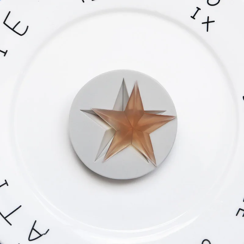 Pentagram Fondant Silicone Mold DIY Baking Decorative Phone Epoxy Mold XGY-226
Pentagram Fondant Silicone Mold DIY Baking Decorative Phone Epoxy Mold XGY-226