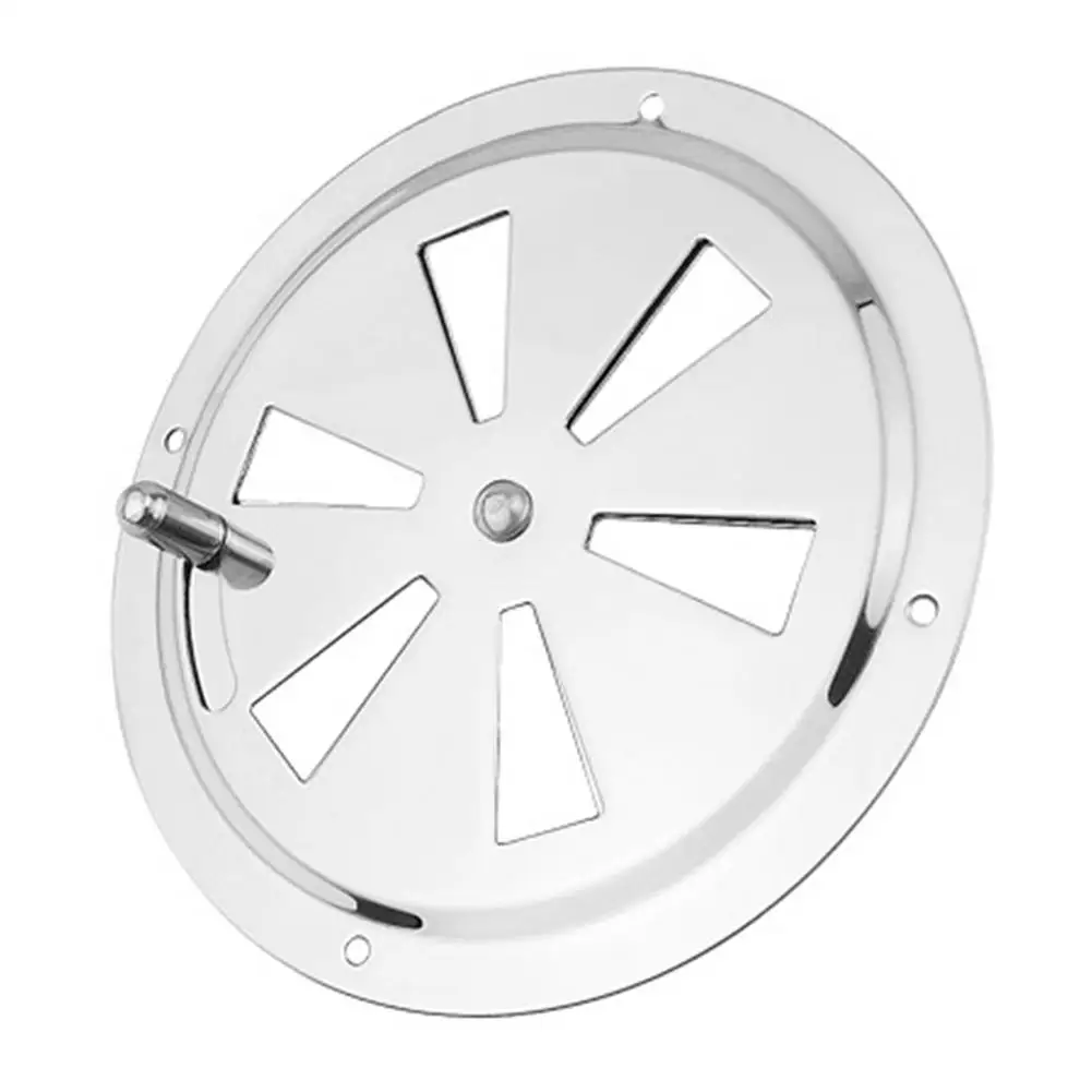 Marine-grade Stainless Steel Round Louvered Vent Practical Marine Boat Vent Marine Ventilation Panel For Yacht Boat
Marine-grade Stainless Steel Round Louvered Vent Practical Marine Boat Vent Marine Ventilation Panel For Yacht Boat