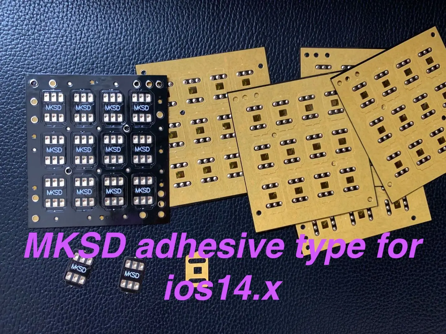 

100PC chips MKSD ADHESIVE 3M TYPE ICCID FOR IOS14.X-13.X ALL CARRIERS FOR IP12/11/12P/11P/X/XS/XR/XSMAX/8/7/6/PLUS/SE/SE2