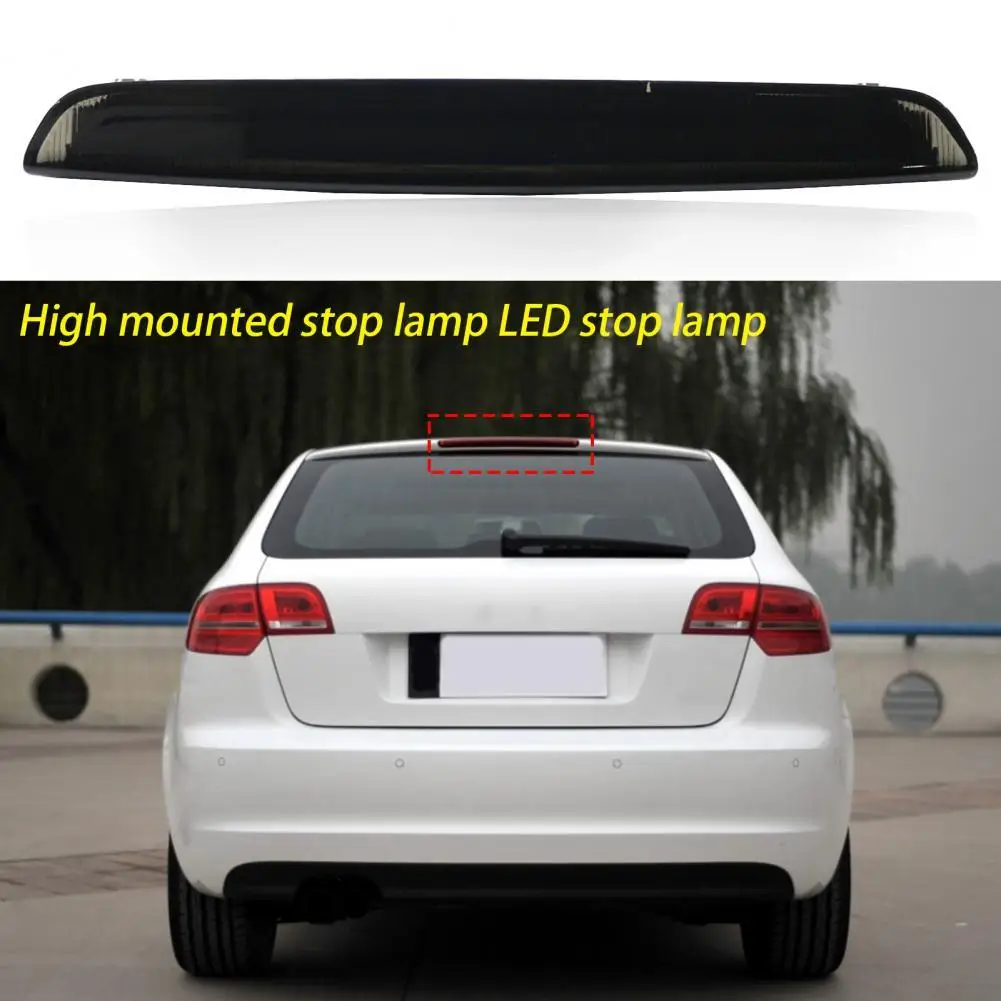 Car Tail Lamp Fine Workmanship Scratch-resistant Black Perfect Match LED Third Brake Light 8P4945097C for A3 2004-2012 Accessori 
Car Tail Lamp Fine Workmanship Scratch-resistant Black Perfect Match LED Third Brake Light 8P4945097C for A3 2004-2012 Accessori